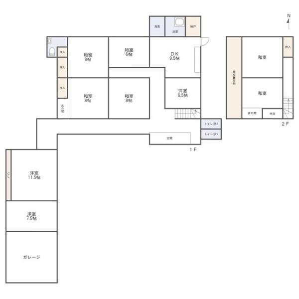 中古戸建　江南区割野