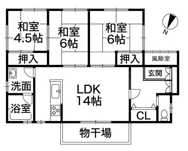 中古戸建　胎内市星の宮町