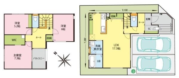 Ａ棟　江南区横越中央２丁目Ⅱ