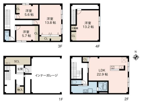 中古戸建　中央区古町通１０番町　リセットハウス