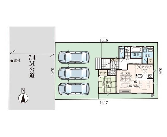 新築戸建　西蒲区巻　３期　グラファーレ
