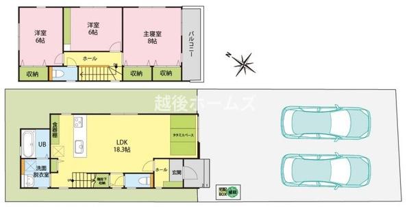 新潟市東区東中島３丁目の中古一戸建て