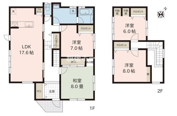 新発田市御幸町４丁目の中古一戸建て