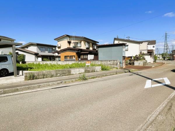 売地　上越市大貫２丁目