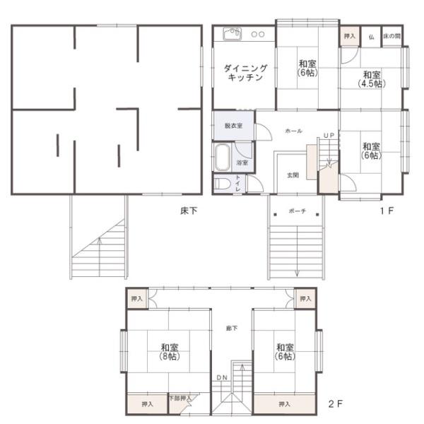 中古戸建　上越市大島区棚岡