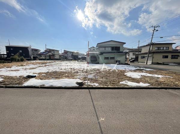 売地　上越市御殿山町