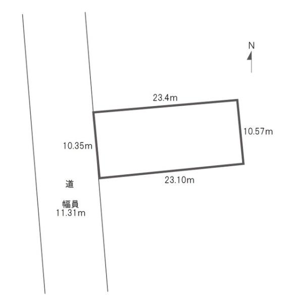 売地　上越市春日新田３丁目