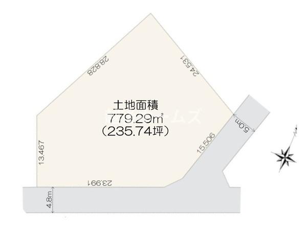 建築条件なし　売地　妙高市大字二俣