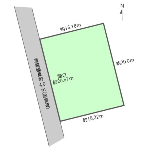 売地　上越大潟区下小船津浜