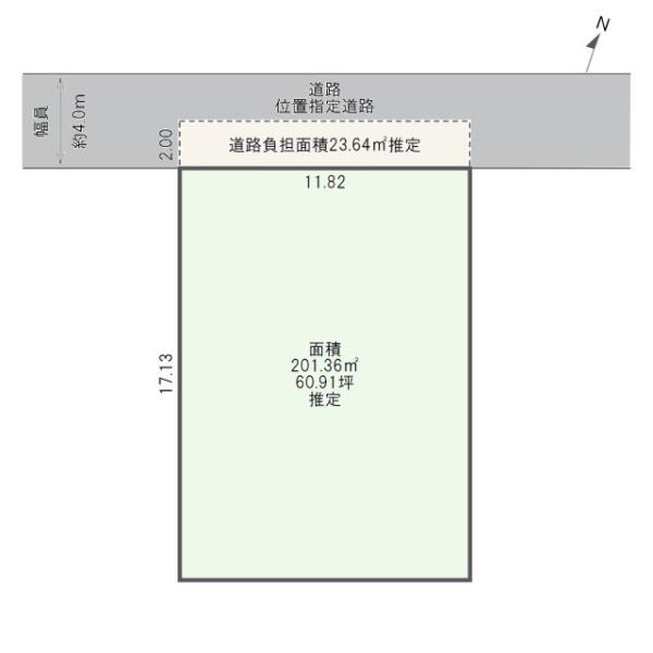 新潟市東区紫竹７丁目の土地