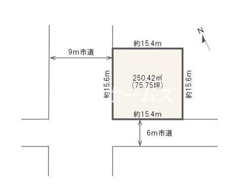 売地　建築条件なし　北区早通北１丁目