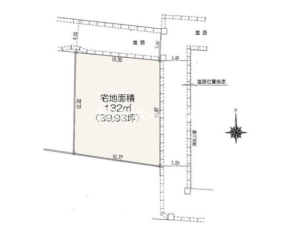 売地　東区松園２丁目
