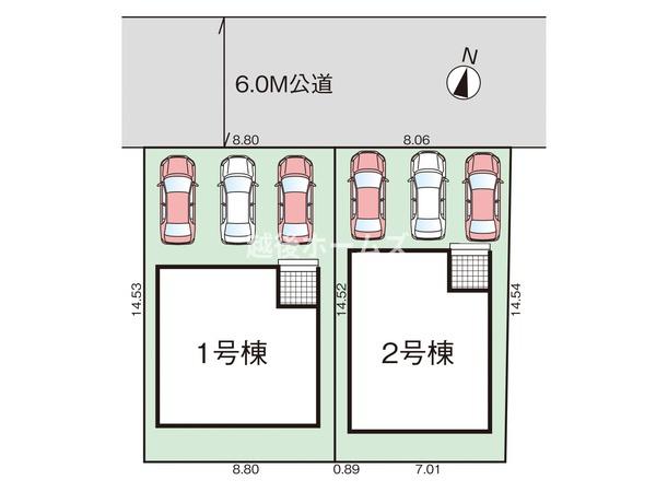１号棟　東区船江町１丁目　２期　グラファーレ　全２棟
