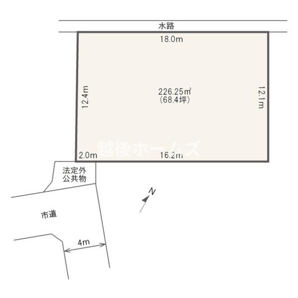 売地　東区中野山４丁目