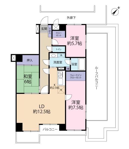 ライオンズマンション平井606
