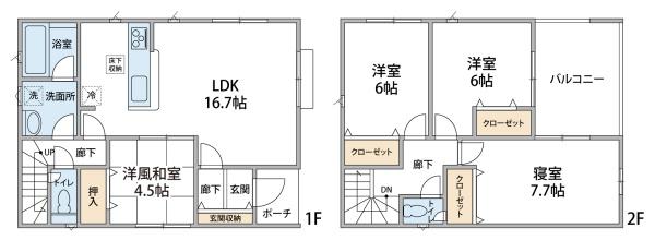 加古川市東神吉町西井ノ口2号棟　新築戸建