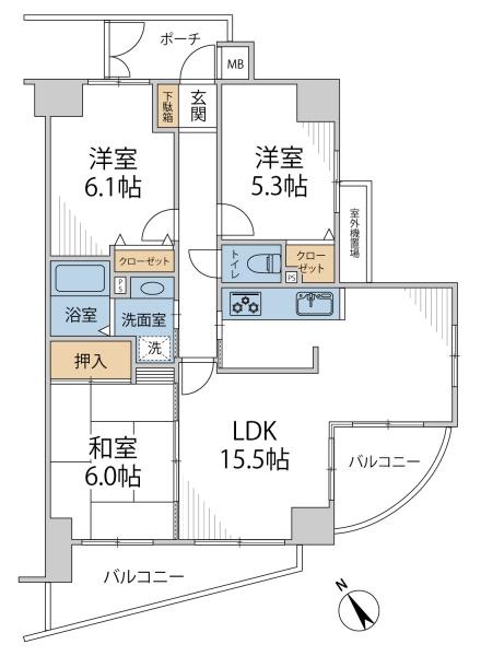 リベール明石江井ヶ島Ⅰ　C棟