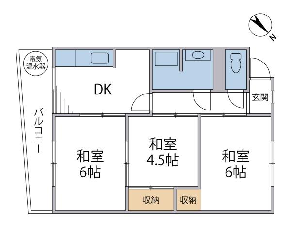 魚住コーポA棟