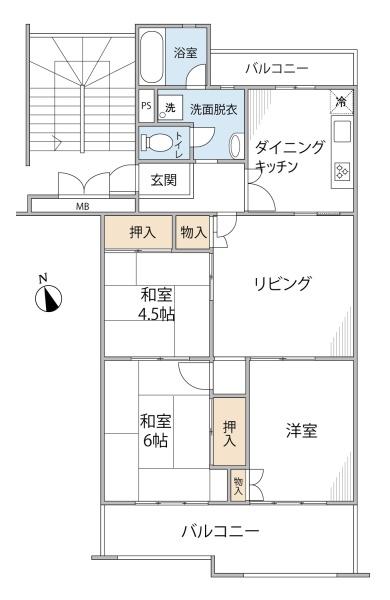 城の宮第1住宅7A号棟