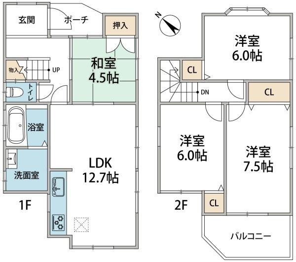 加古川市平岡町高畑の中古一戸建て