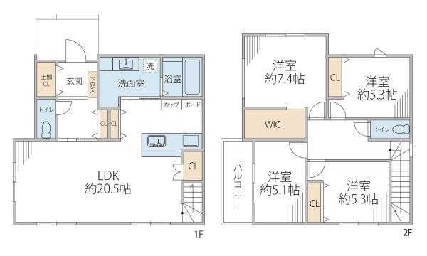 神戸市西区竜が岡2丁目　新築戸建2号地