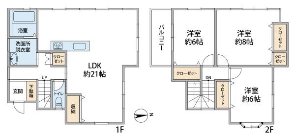 加古川市野口町北野の中古一戸建て
