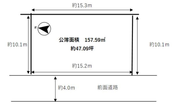 明石市魚住町錦が丘1丁目　売土地