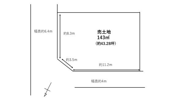 姫路市大津区勘兵衛町　売土地