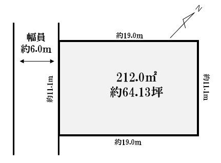 赤穂市北野中　売土地