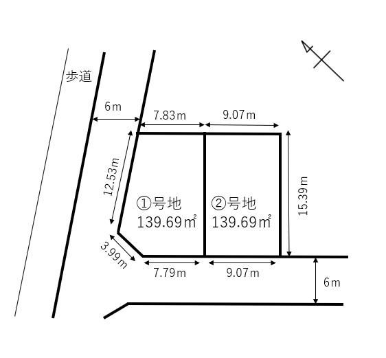 加古川市野口町坂元北１丁目の土地