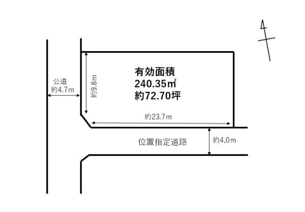 姫路市城北新町1丁目　売土地