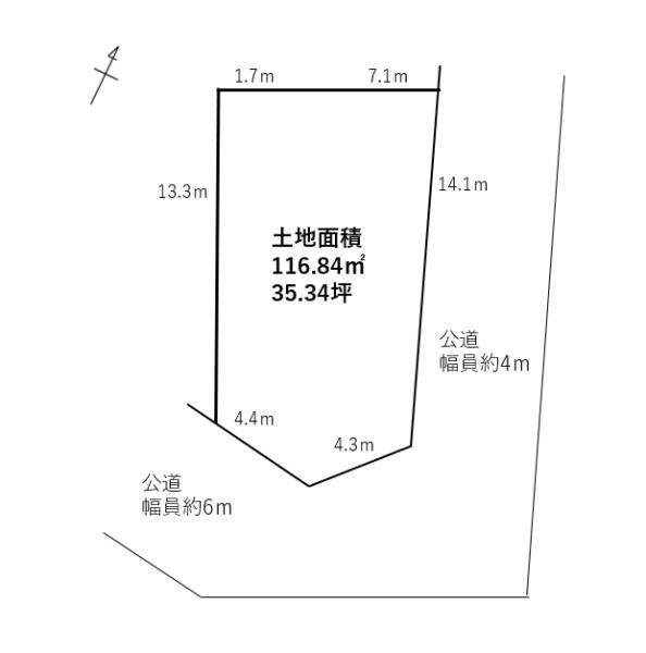 明石市魚住町西岡　売土地