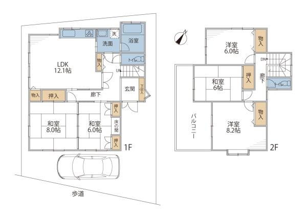 加古郡播磨町北野添　中古戸建