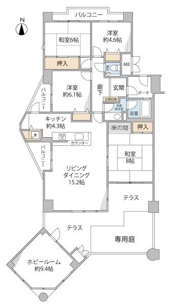 神戸市西区学園東町　エルタウン学園6