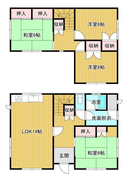 函館市桔梗３丁目の中古一戸建