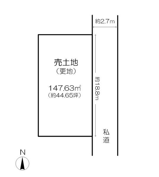 八幡吉原売土地