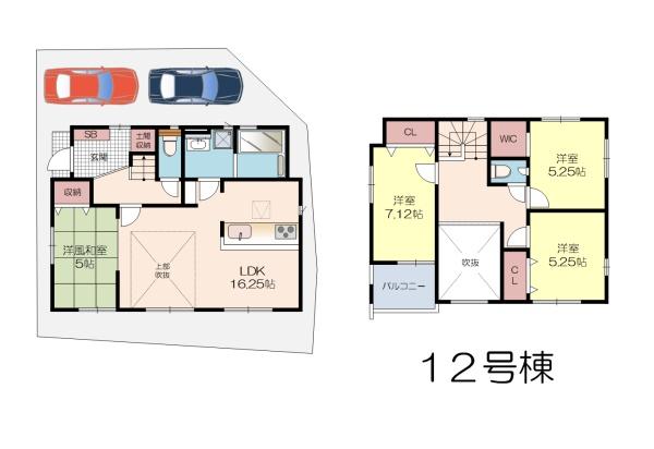 八幡岸本新築戸建4号棟全14区画