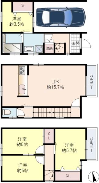 松丘町中古戸建
