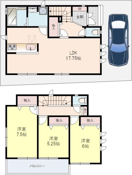 星丘2丁目2号棟全2区画