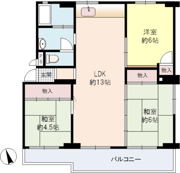 牧野ハイム2号棟