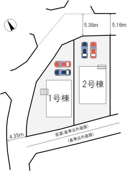 楠葉野田2丁目2号棟全2区画新築戸建