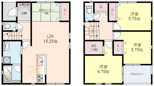 長尾西町第37号棟新築戸建