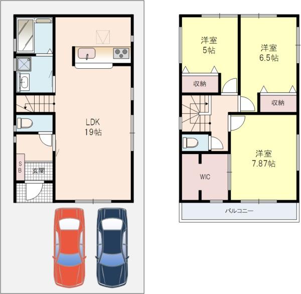 小倉東町1号棟新築戸建