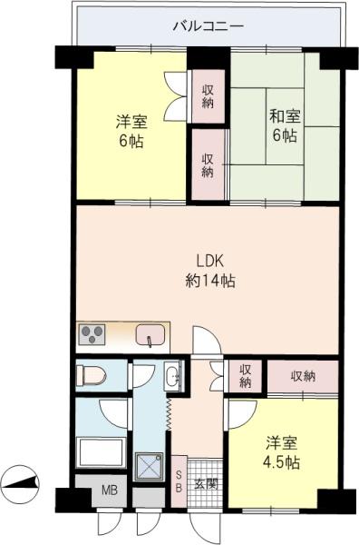 牧野駅前ハイツ