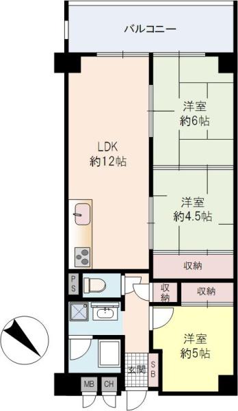 シャンティー枚方香里橋
