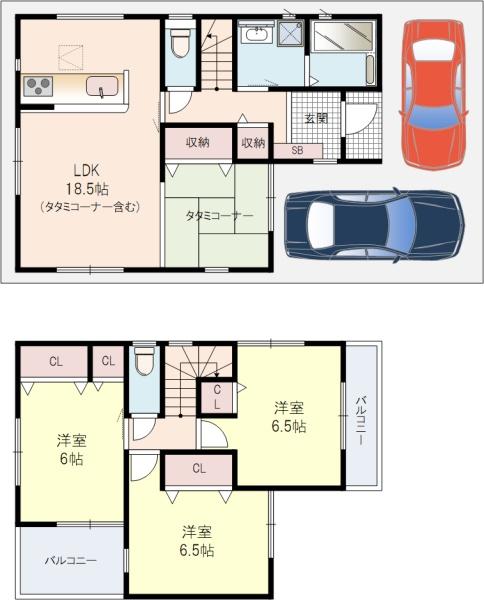 八幡山田2号棟新築戸建