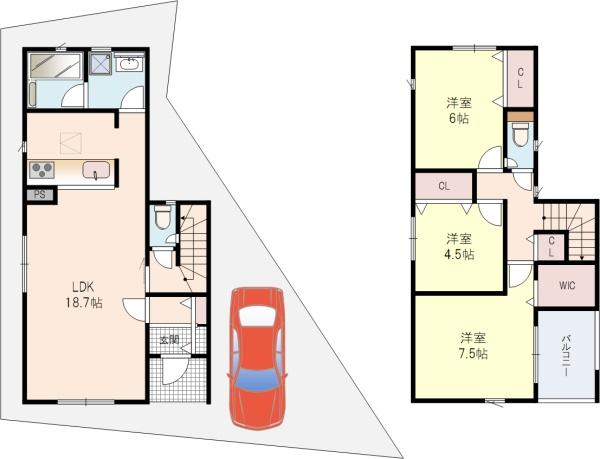 堂山2丁目新築戸建