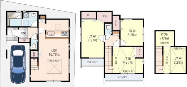 甲斐田町新築戸建