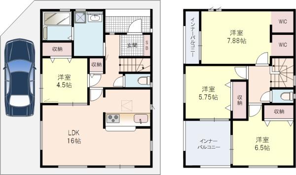 枚方市甲斐田新町1号棟全5棟