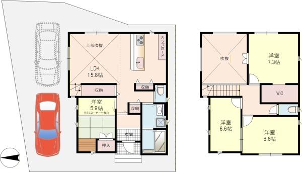 八幡市八幡三反長の中古一戸建